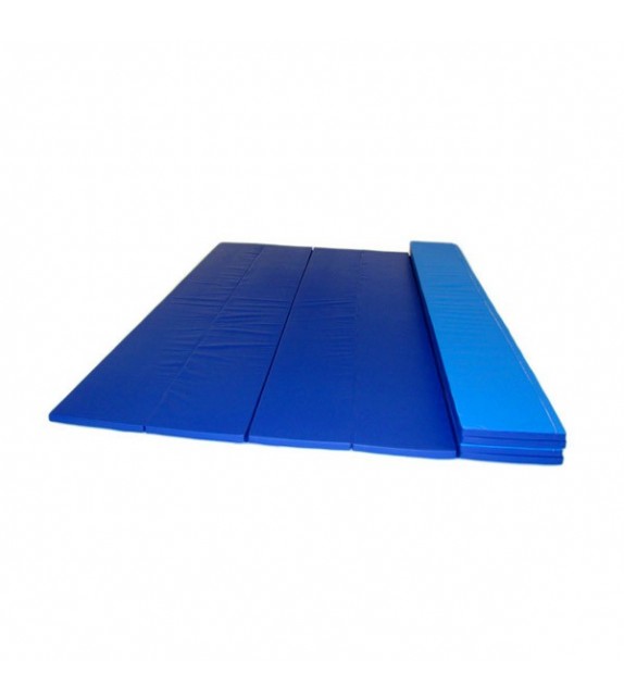 Vouwmat 4 cm dik - elementen van 50cm - blauw