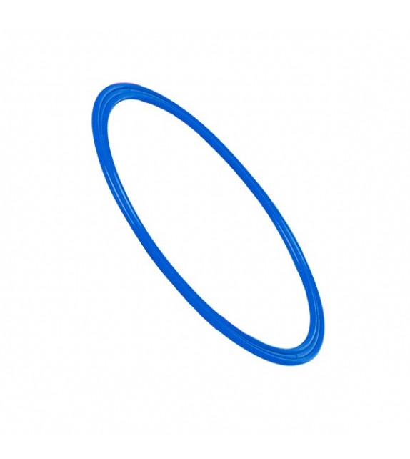 Cerceau plat bleu - diamètre : 60cm