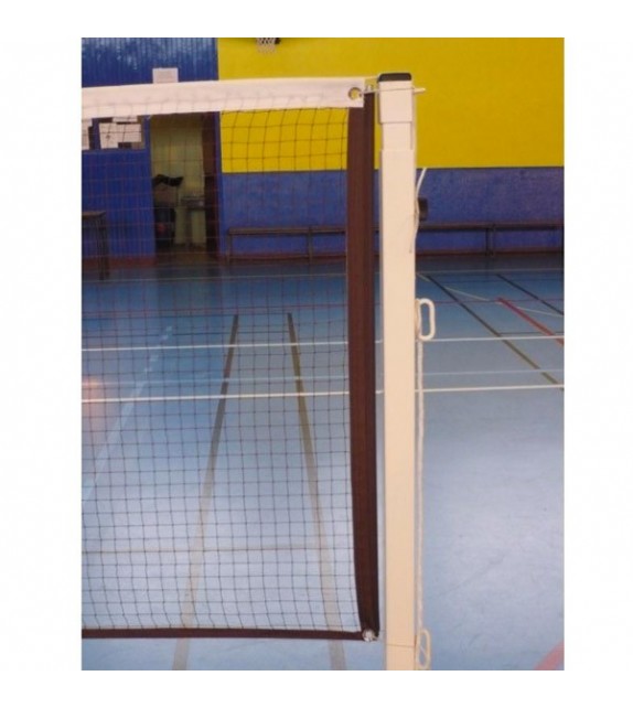 Gehomologeerd net voor badmintoncompetitie