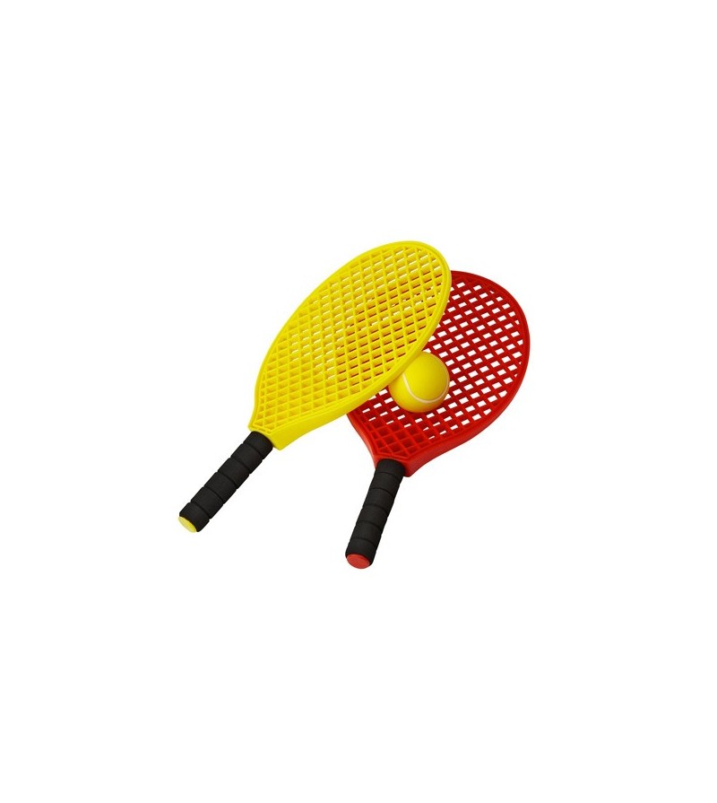 2 Balles de Tennis Jaunes 6,40 cm Toutes Surfaces Sport de Raquette