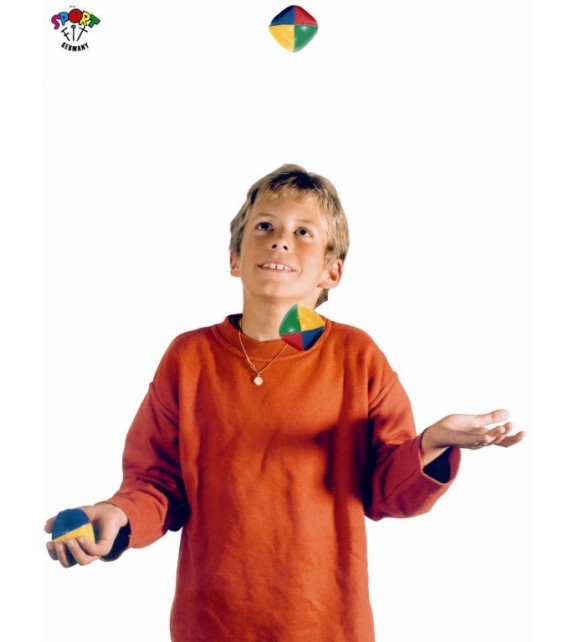 Doos met 3 jongleerballetjes Doos met 3 jongleerballetjes