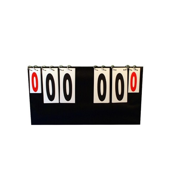 Opvouwbaar scorebord tafelmodel 00-99