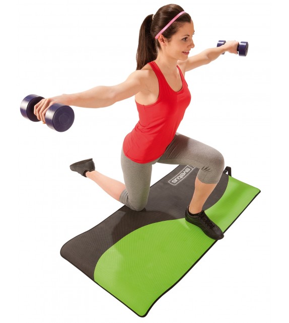 Fitness halterset 2 kg - grijs- 2 stuks Fitness halterset 2 kg - grijs- 2 stuks