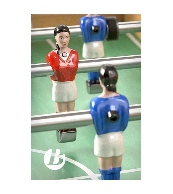 optie vervanging van een team mannen door vrouwen