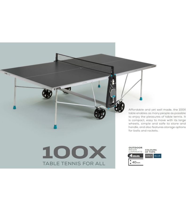 Table ping pong Cornilleau sport 100 interieur indoor loisir