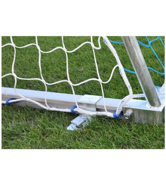 Voetbaldoelen (paar) verplaatsbaar 5 x 2 m aluminium School-versie Voetbaldoelen (paar) verplaatsbaar 5 x 2 m aluminium School-versie