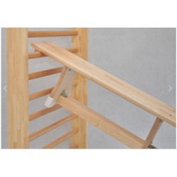 Banc suédois en pin massif secondaires (h 35cm l 28cm) Banc suédois en pin massif secondaires (h 35cm l 28cm)
