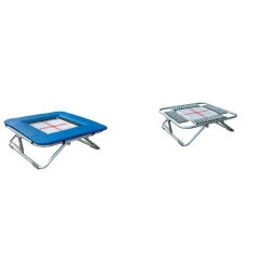 Minitrampoline met veren 1,13 m x 1,13 m Minitrampoline met veren 1,13 m x 1,13 m
