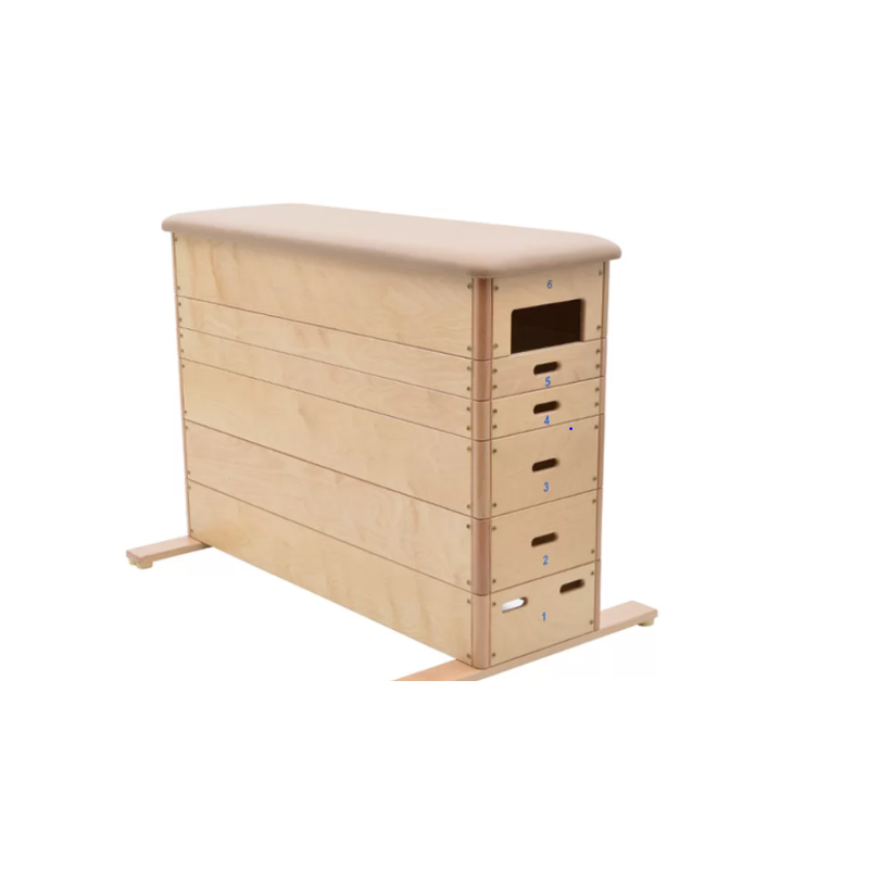 Plinth droit en multiplex premium - 6 caissons