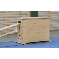 Plinth droit en multiplex premium - 6 caissons