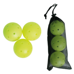 Lot 3 balles pickleball Indoor