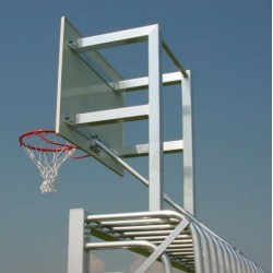 aluminium antivandalisme combidoel (voetbal/handbal/basketbal) - 3x2m