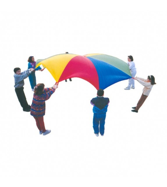 Parachute - diameter 6 m - 12 handgrepen