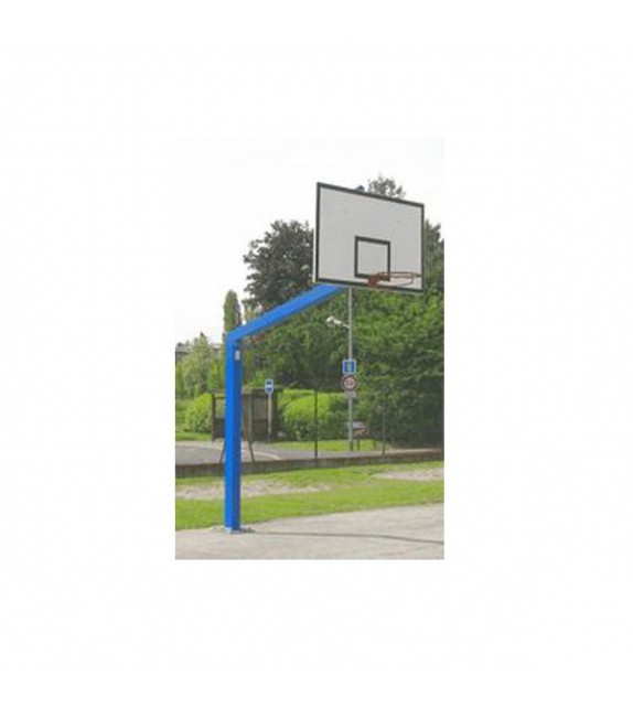 Basketbalpaal met overhang 2,25 m voor competitie 