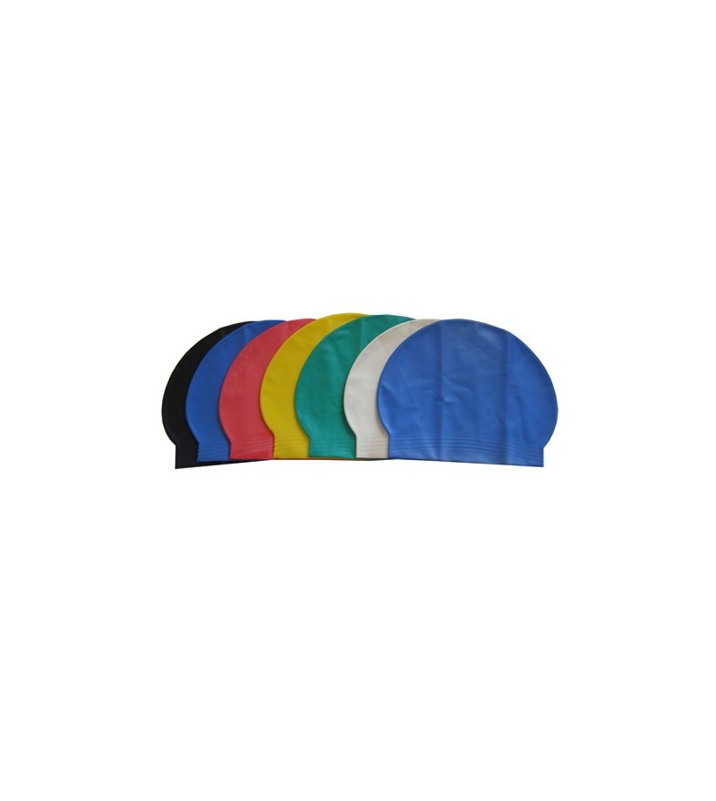 Land Bekwaam Giet 100 badmutsen latex - logo op 1 zijde 1 kleur - Sportibel SA