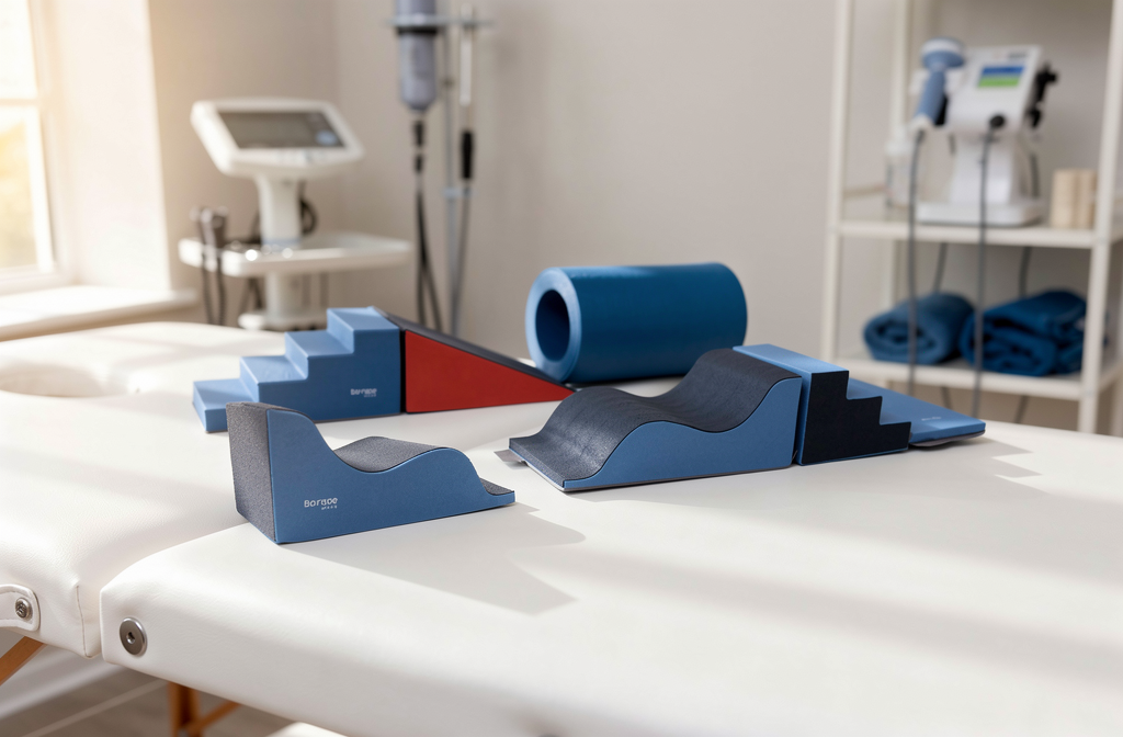 Power Measurement Toolkit opgesteld op behandeltafel in fysiotherapieruimte