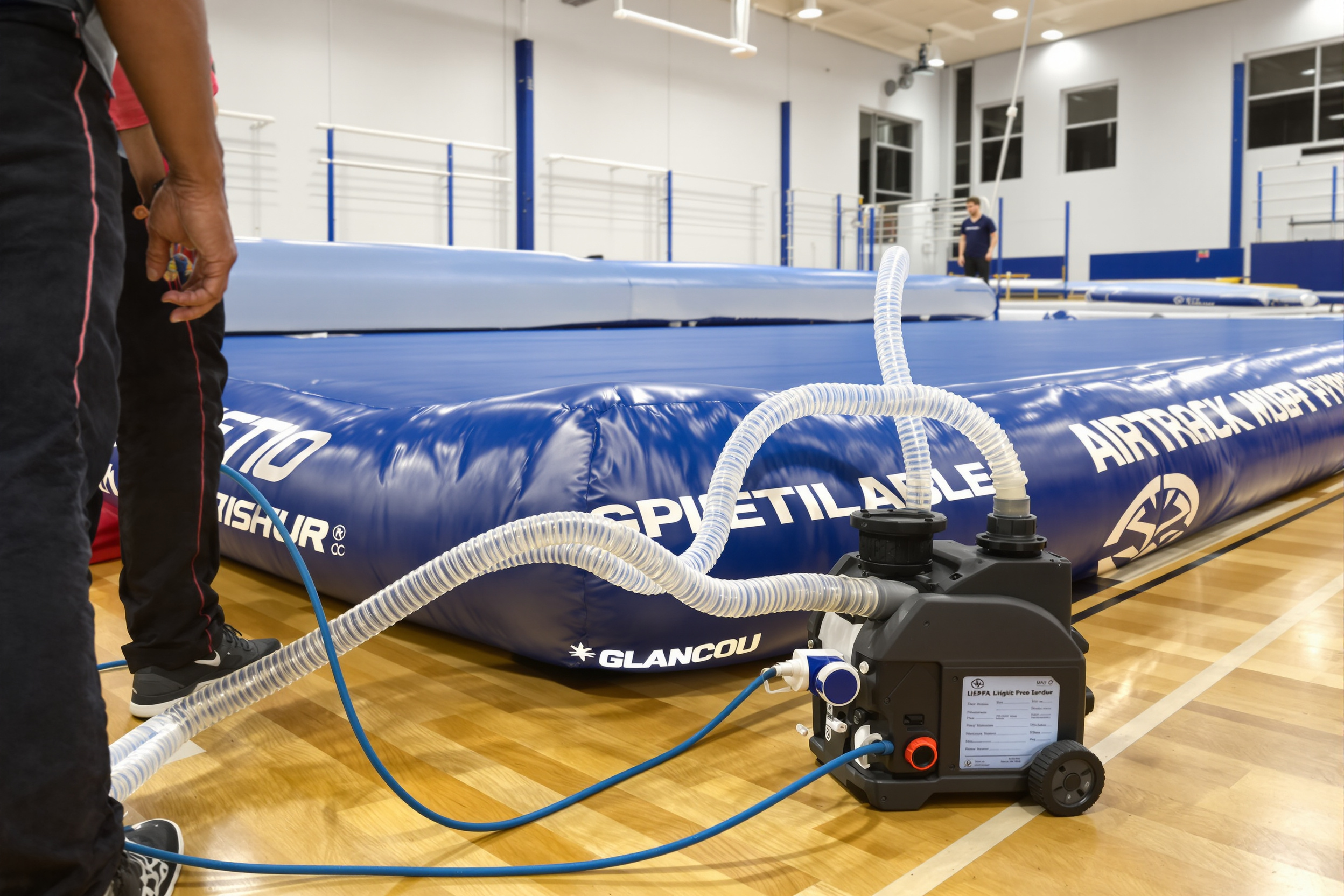 Beste airtrack pomp gids en accessoires voor scholen en clubs