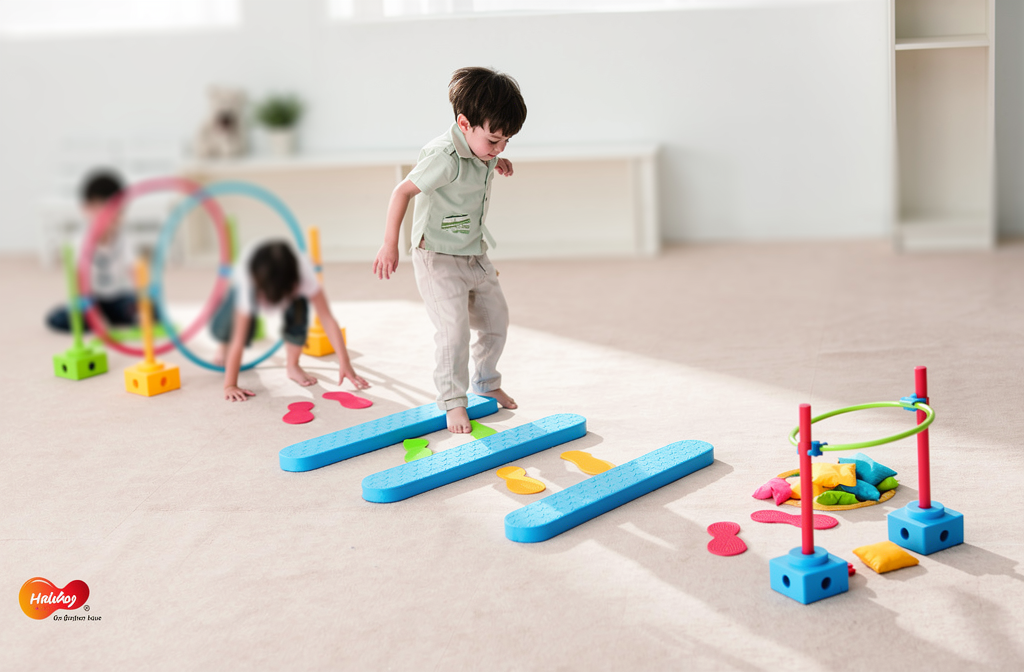 Activité psychomotrice 4-5 ans : motricité fine et globale en maternelle