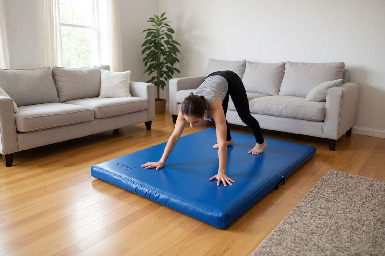 Tapis de gym airtrack gonflable : guide d'achat pour la gymnastique