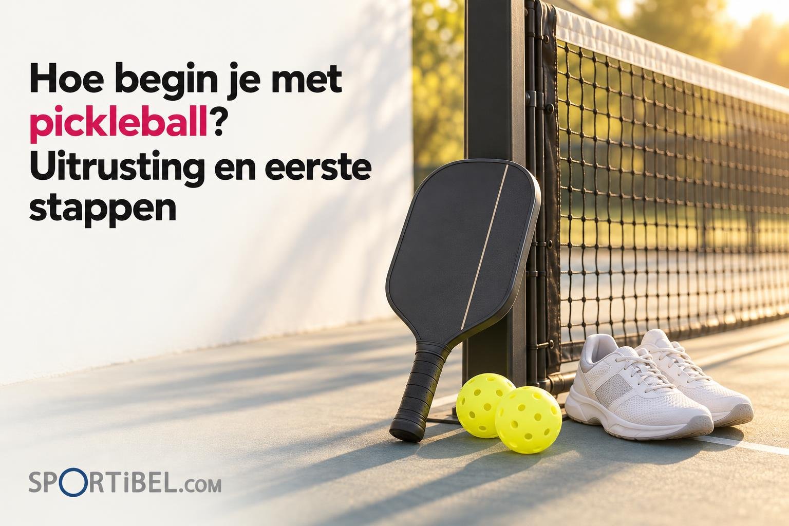 Hoe begin je met pickleball? Uitrusting en eerste stappen