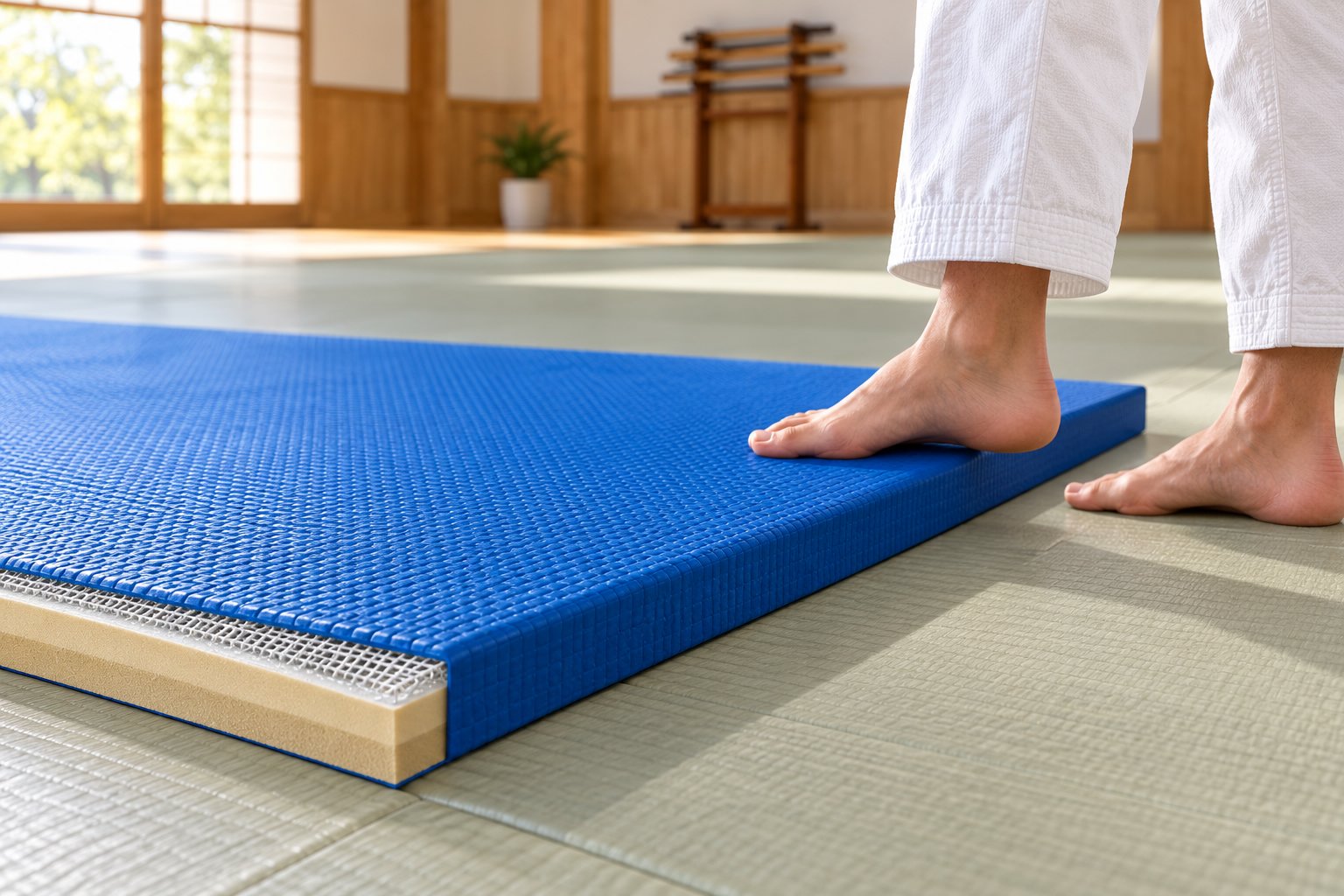 Hoe heet de judomat? Uitleg over de tatami voor judo